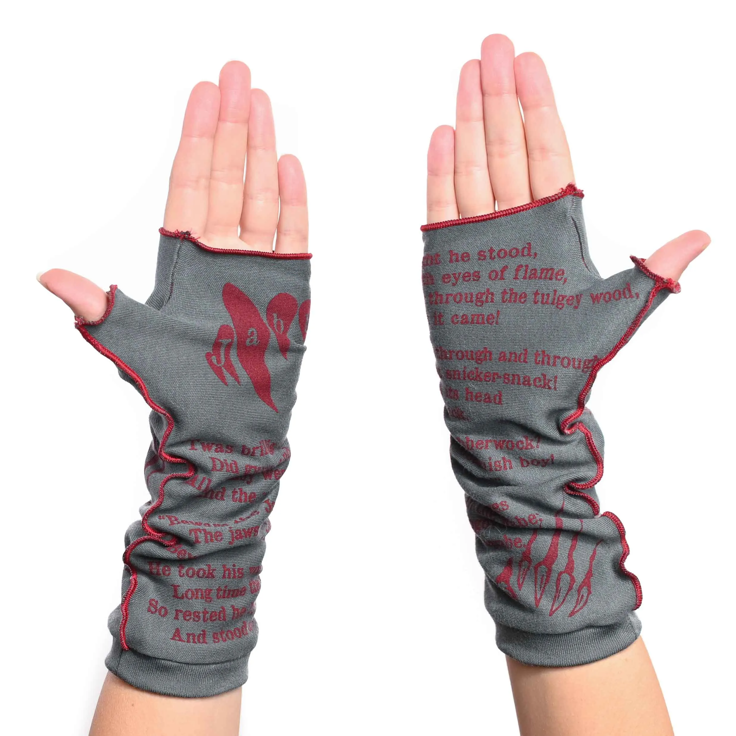 Jabberwocky Writing Gloves