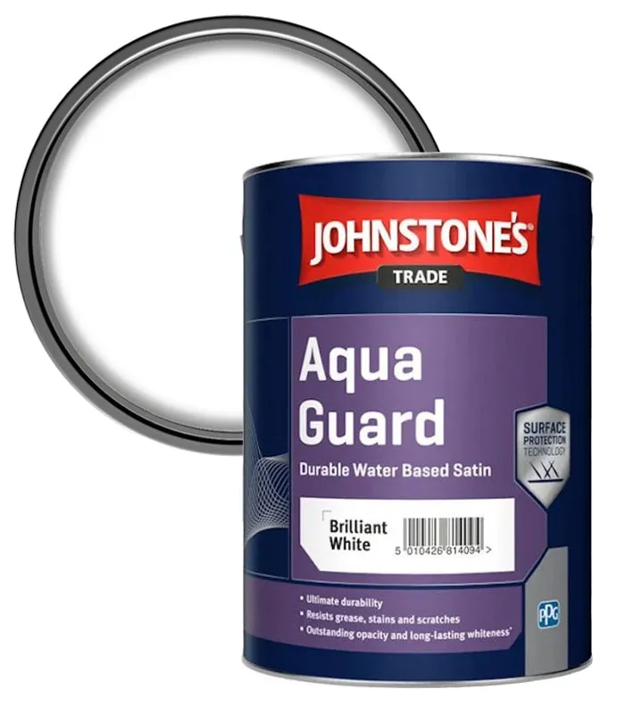 Johnstone's Trade Aqua Guard Satin - Brilliant White