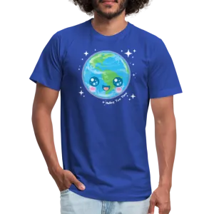 Kawaii Earth Unisex Jersey T-Shirt