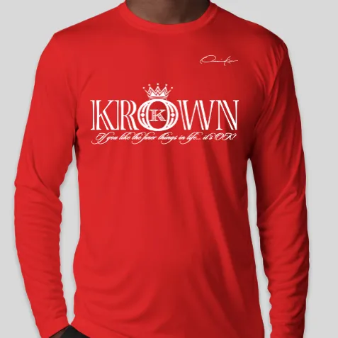 Krown Logo Flagship Long Sleeve T-Shirt