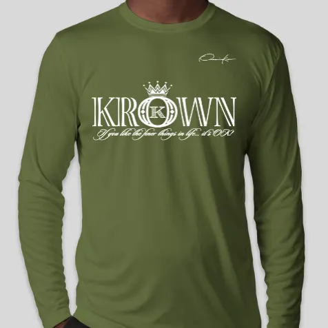 Krown Logo Flagship Long Sleeve T-Shirt