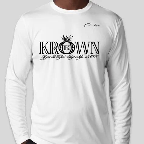 Krown Logo Flagship Long Sleeve T-Shirt