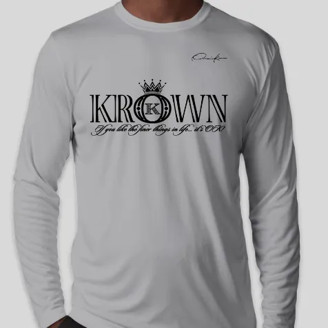 Krown Logo Flagship Long Sleeve T-Shirt