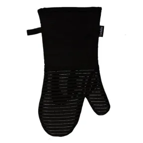 Ladelle Lennox Black Oven Mitt