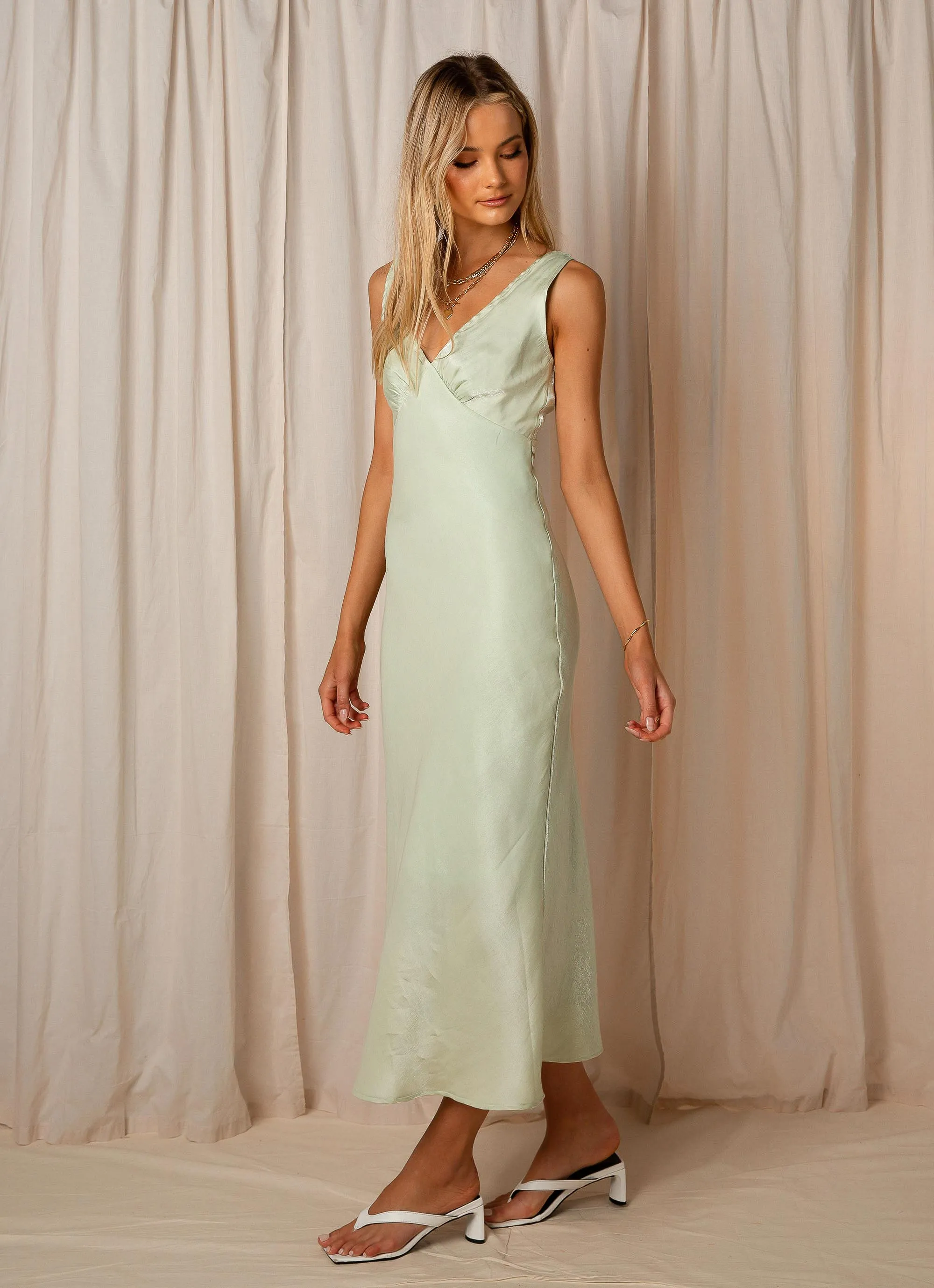 Loren Maxi Dress - Sage