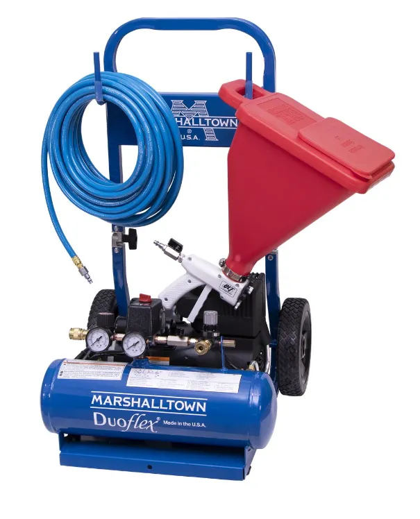 Marshalltown HC127A DuoFlex Compressor w/ SprayMate™ Hopper Gun