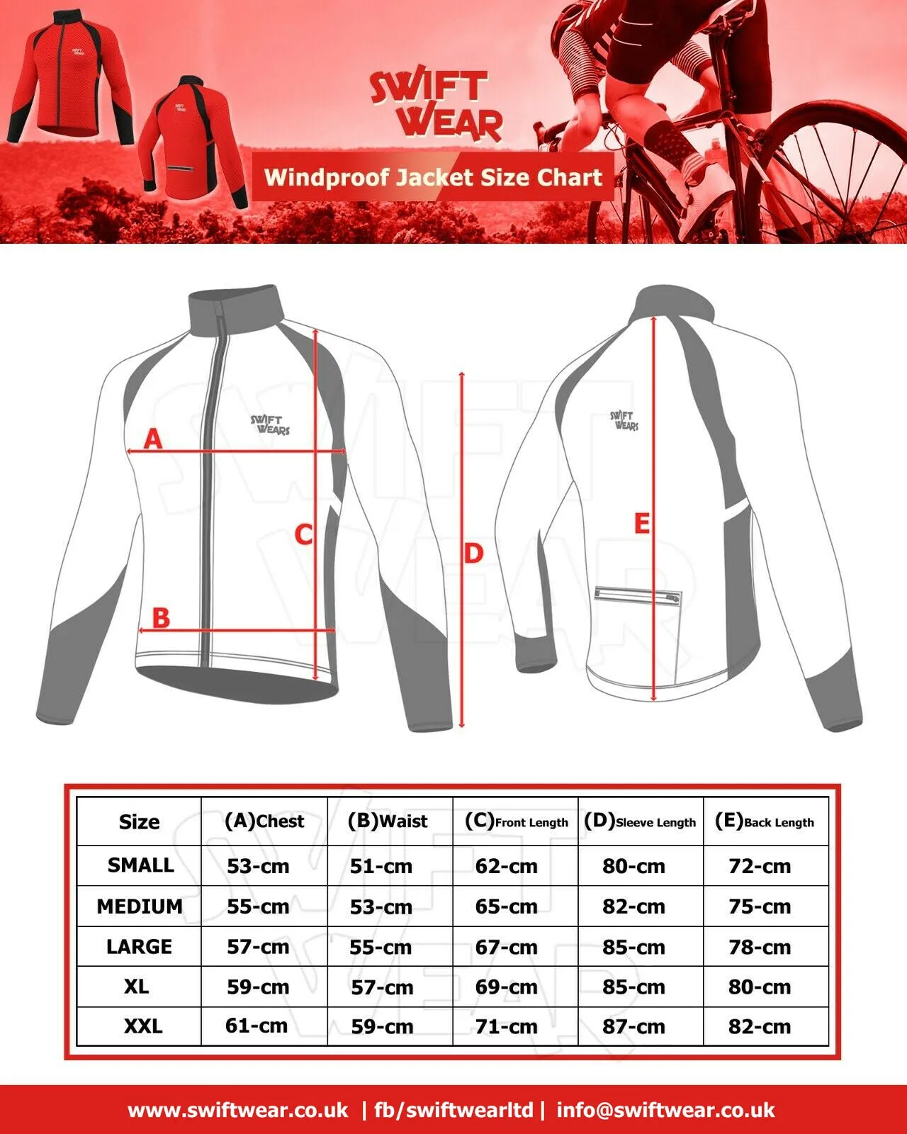 Men Cycling Windproof Jacket Soft Shell