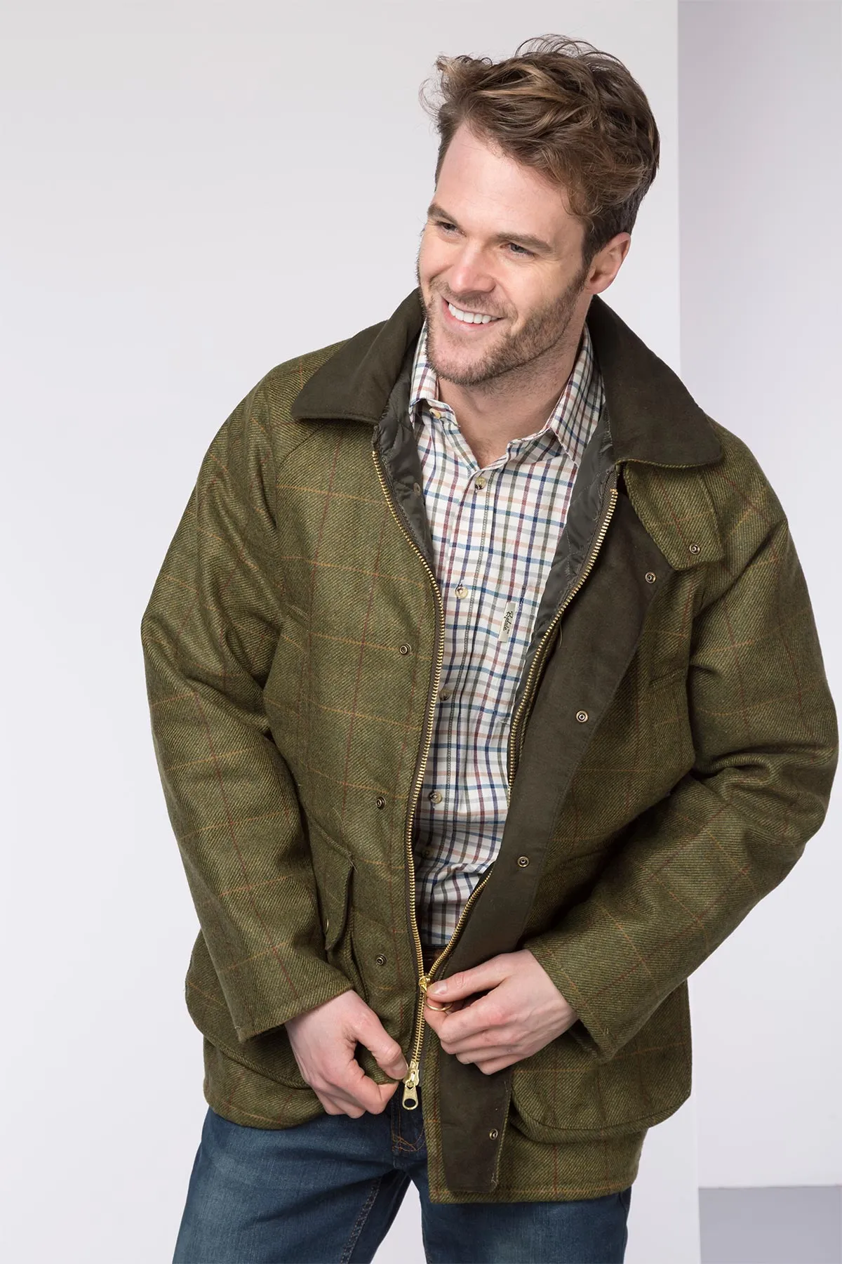 Men's Derby Tweed Shooting Jacket