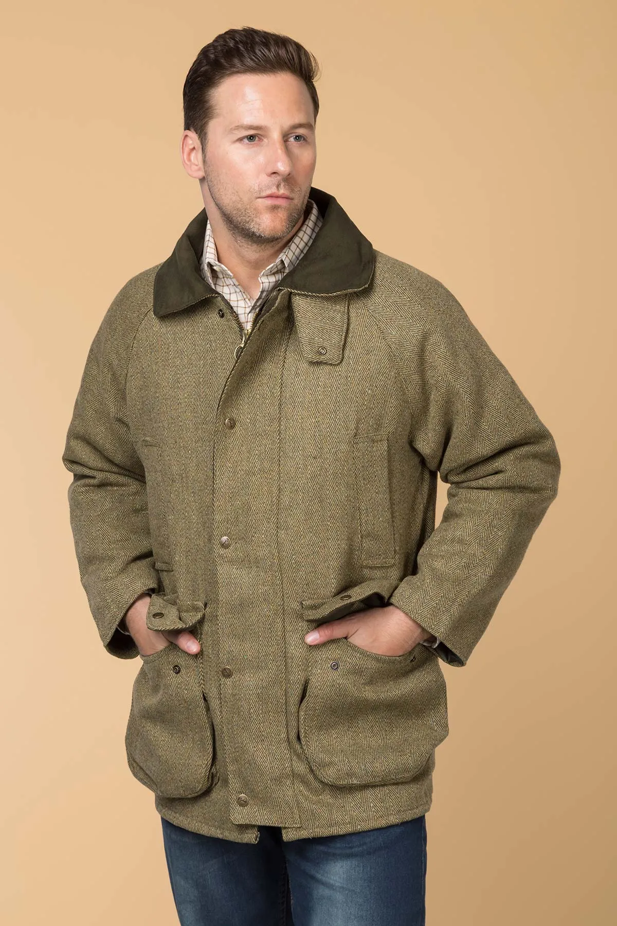 Men's Derby Tweed Shooting Jacket