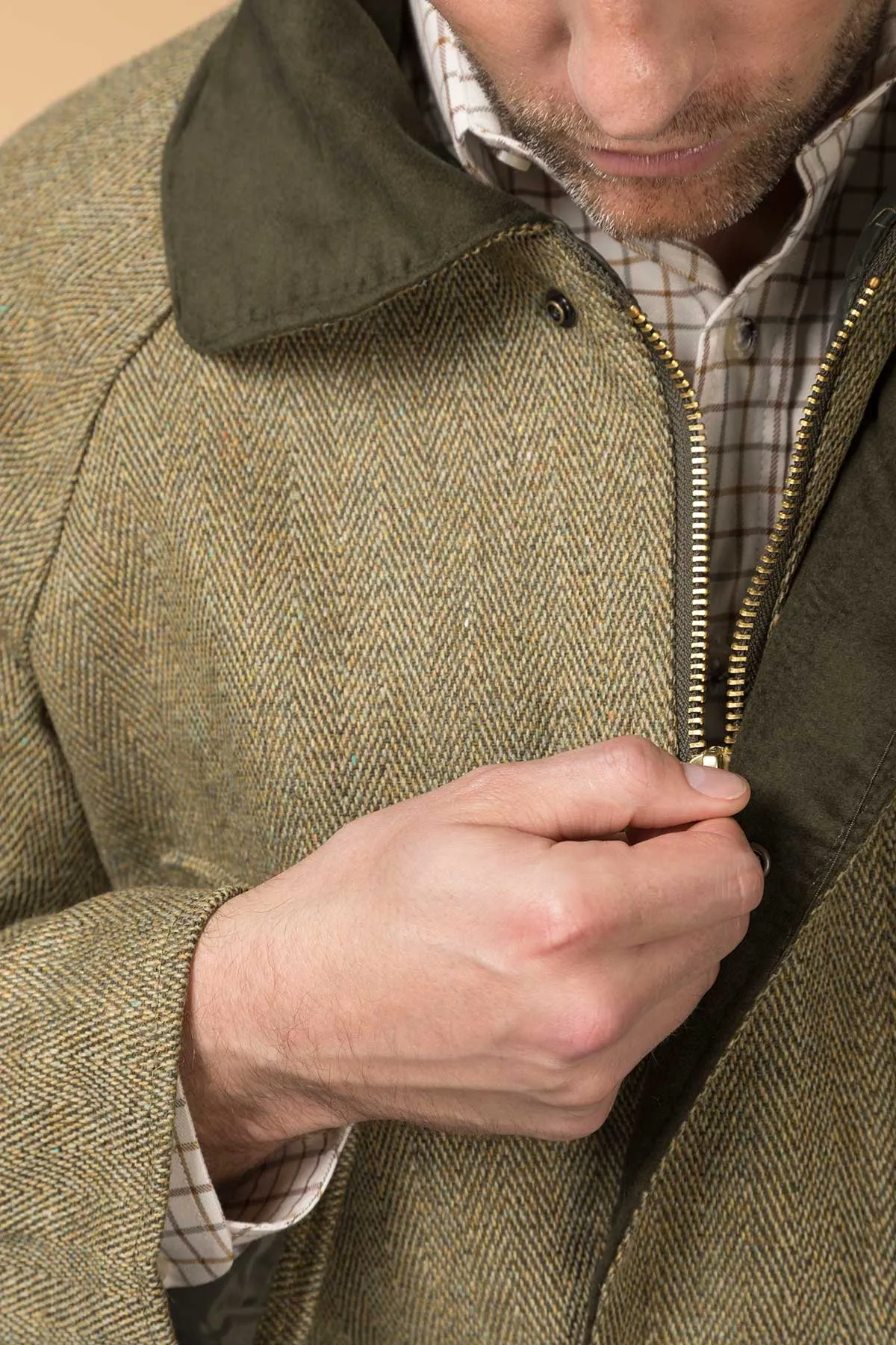 Men's Derby Tweed Shooting Jacket