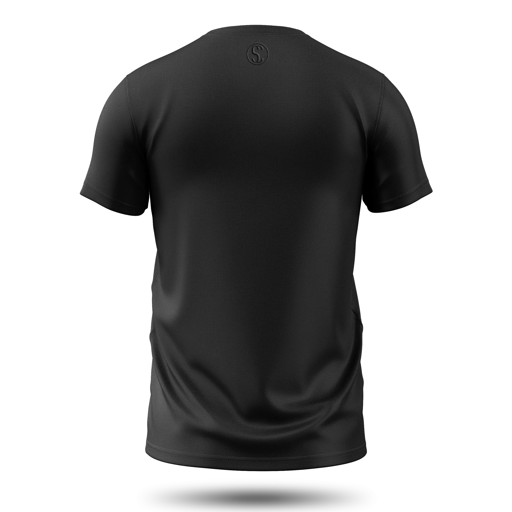 Men's Premium Cotton Black Short Sleeve T-Shirt