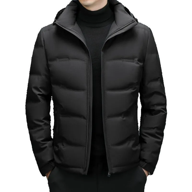 Men's Thick Down Jacket Detachable