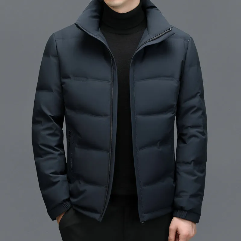 Men's Thick Down Jacket Detachable