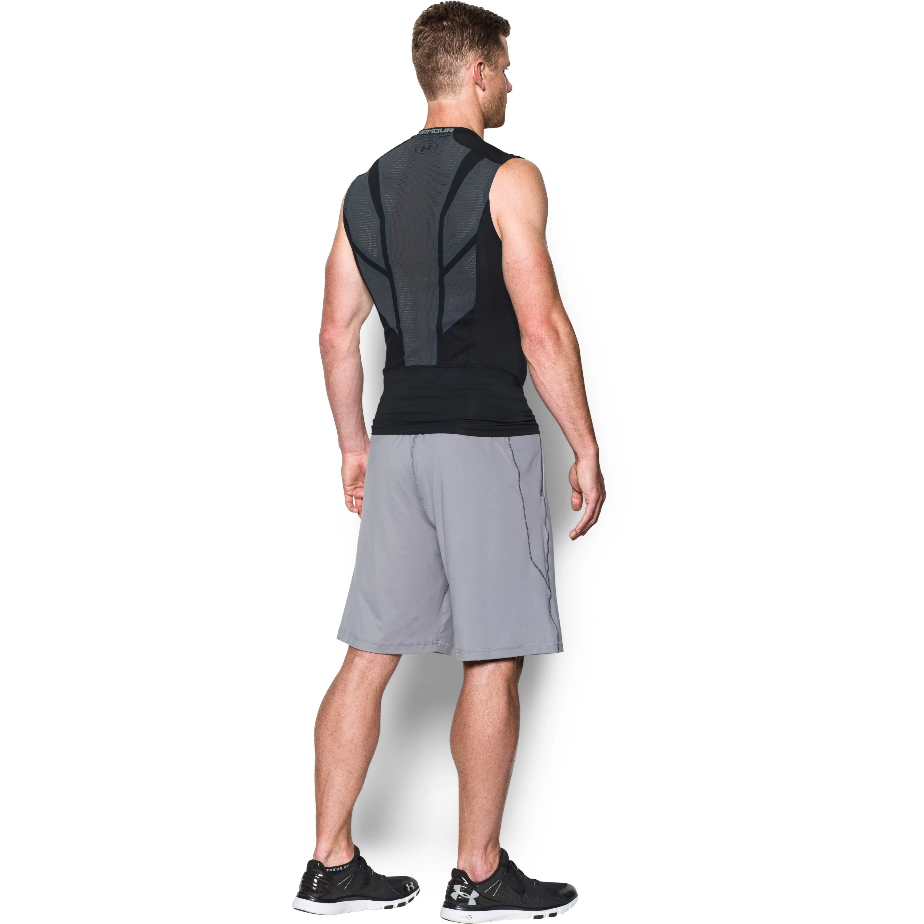 Men's UA HeatGear® Armour CoolSwitch Supervent Sleeveless Shirt 1277177-001