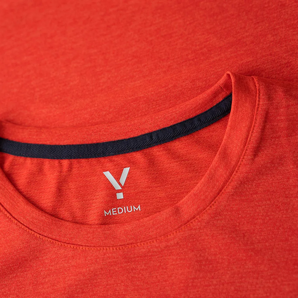 Mens Volta Tech Tee (Grapefruit)