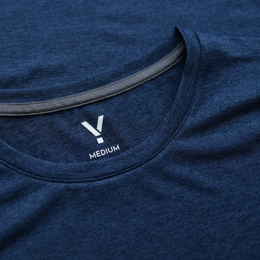 Mens Volta Tech Tee (Navy)