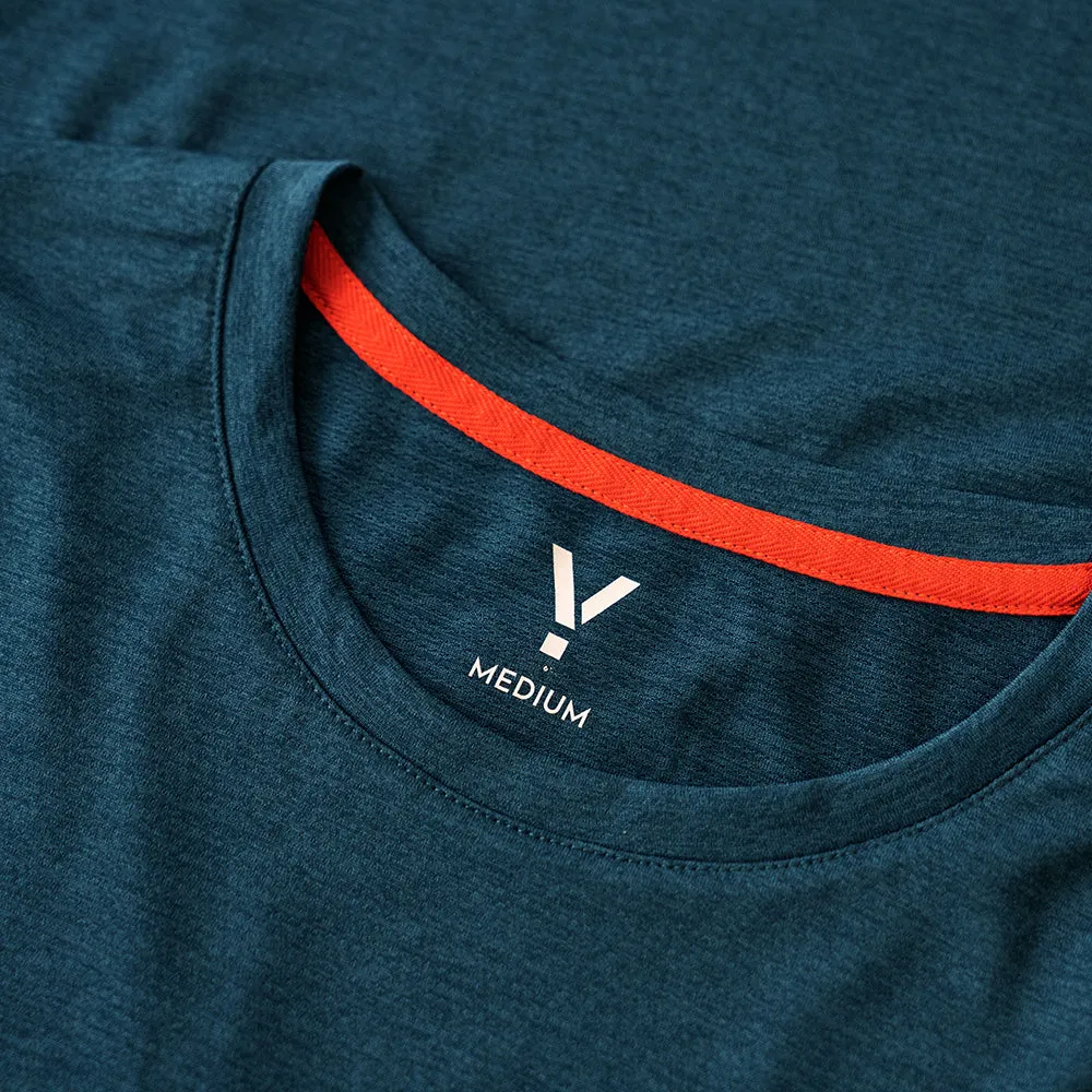 Mens Volta Tech Tee (Petrol)