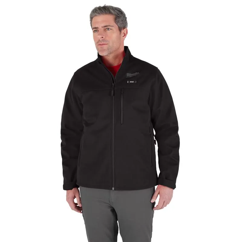 Milwaukee Tool L Unisex Heated Jacket with Charger/Power Source Only Black