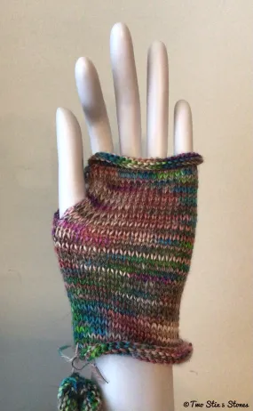 Mini Variegated Fingerless Gloves