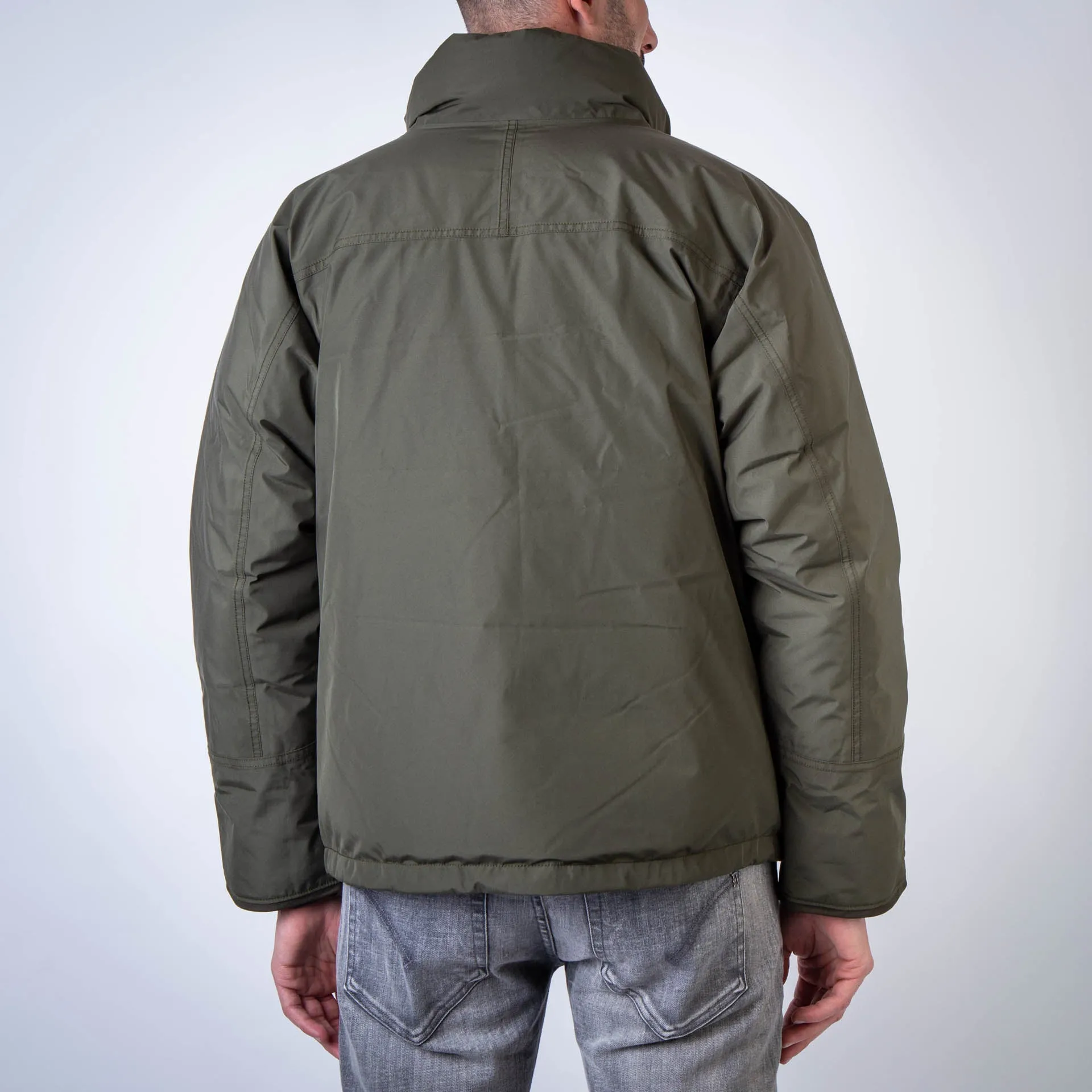 NANAMICA DOWN JACKET SUAF354E KHAKI GREEN