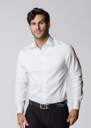 'NEW' Milano Re-Defined White Shirt Modern