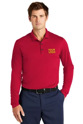 Nike Dri-FIT Micro Pique 2.0 Long Sleeve Polo University Red [Tetralogicx]