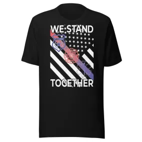 Occupation T-shirt We Stand Together Short Sleeve 100% Cotton Crew Neck Top