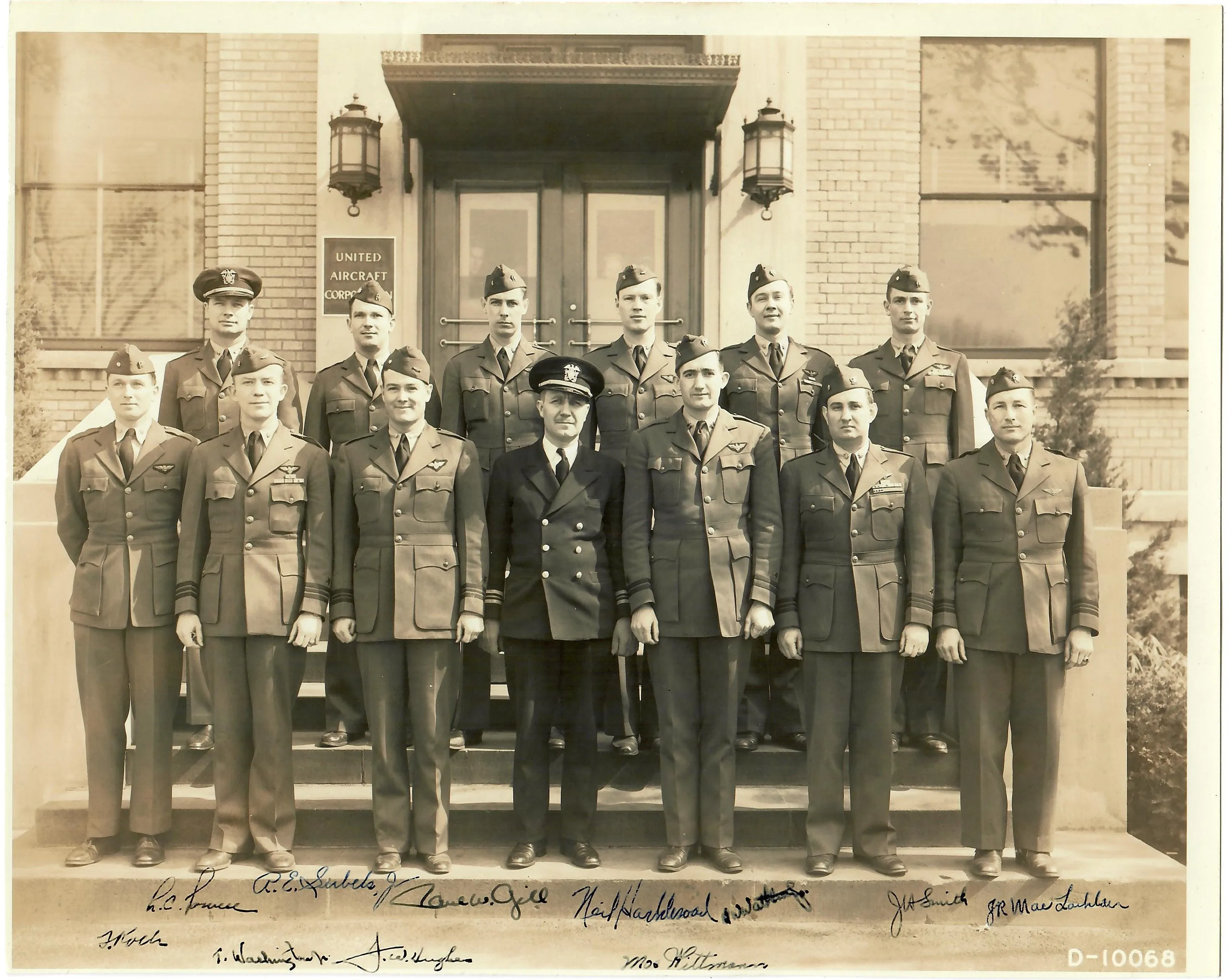 Original U.S. WWII Navy Fighter Squadron VF-72 Highly Decorated Named Service Coat with Original Documents