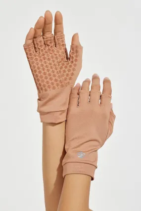 Ouray UV Fingerless Sun Gloves | Antique Tea