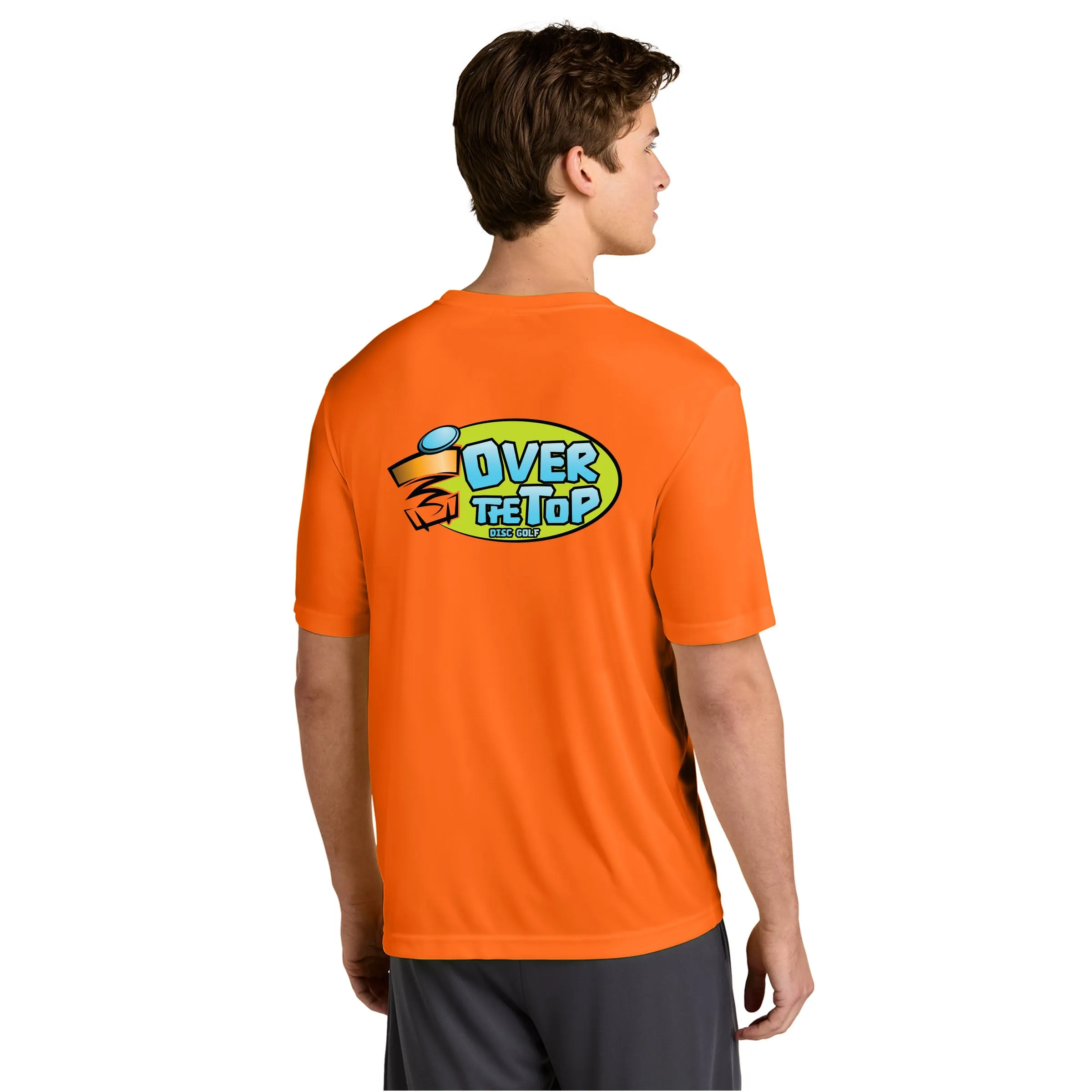 Over The Top Disc Golf Competitor Tee