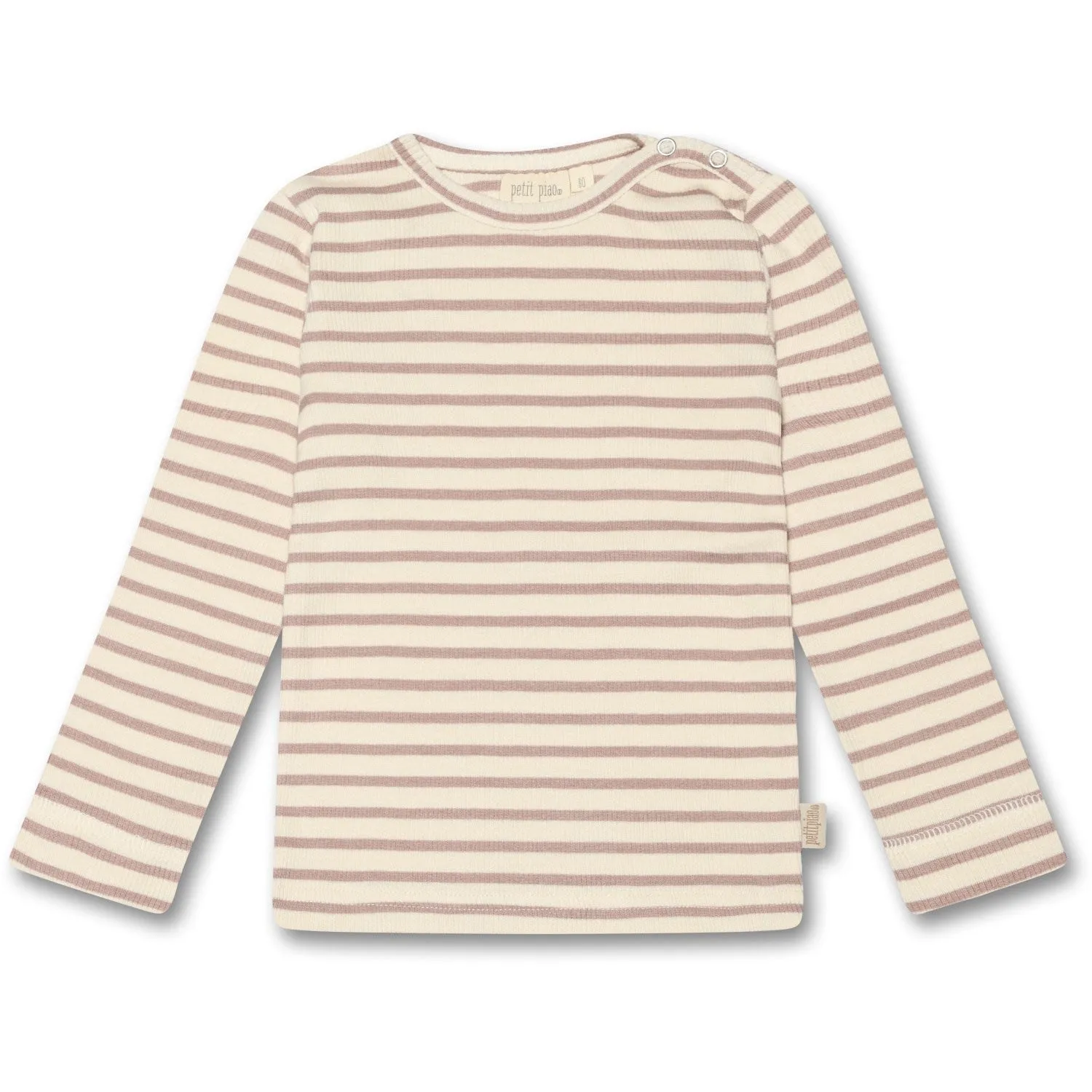 Petit Piao Rose Fawn Blouse Modal Striped