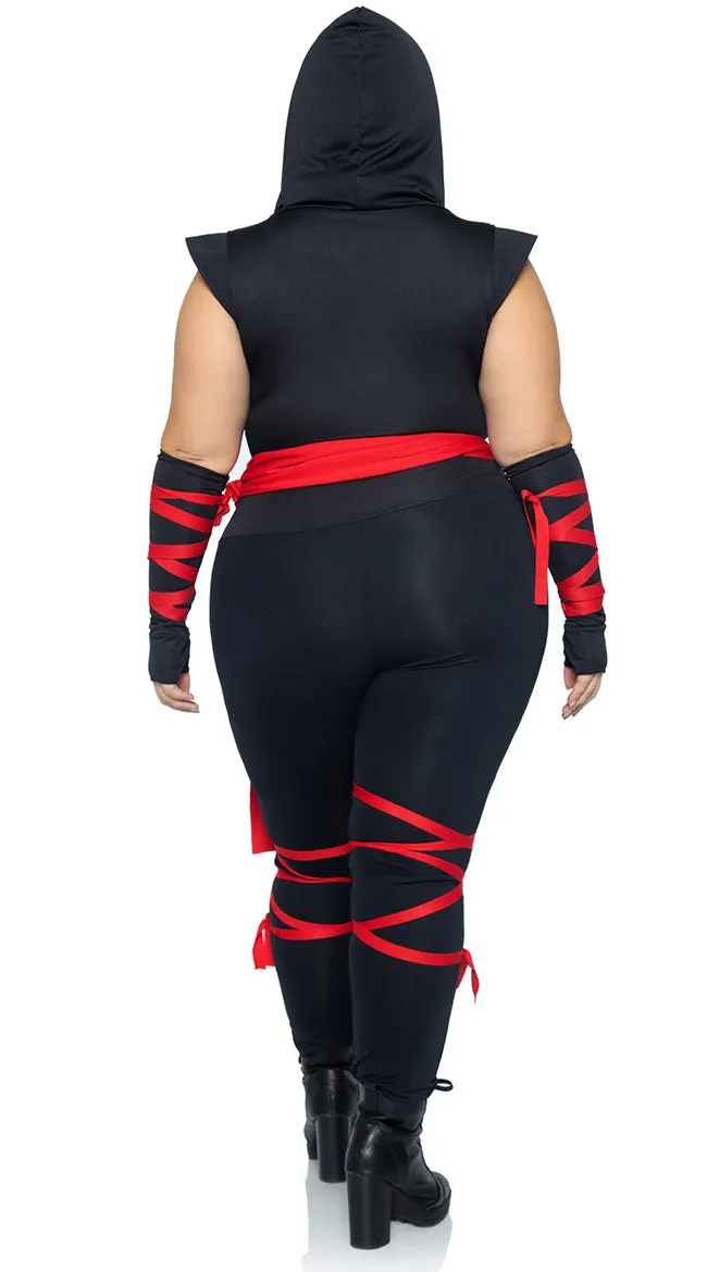 Plus Size Deadly Ninja Costume