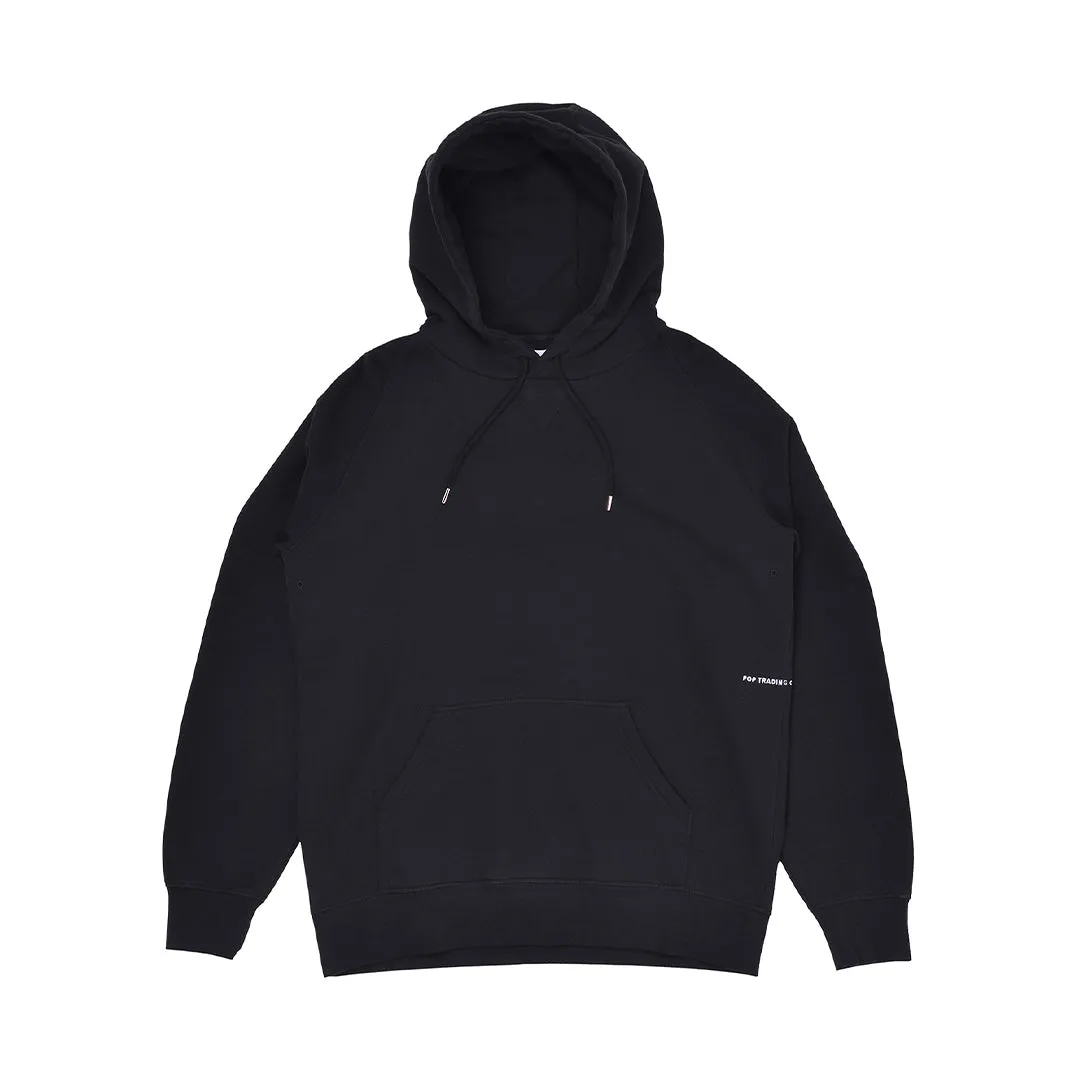 POP TRADING COMPANY(ポップトレーディングカンパニー) / Pop Joost Swarte Hooded Sweat (Black)