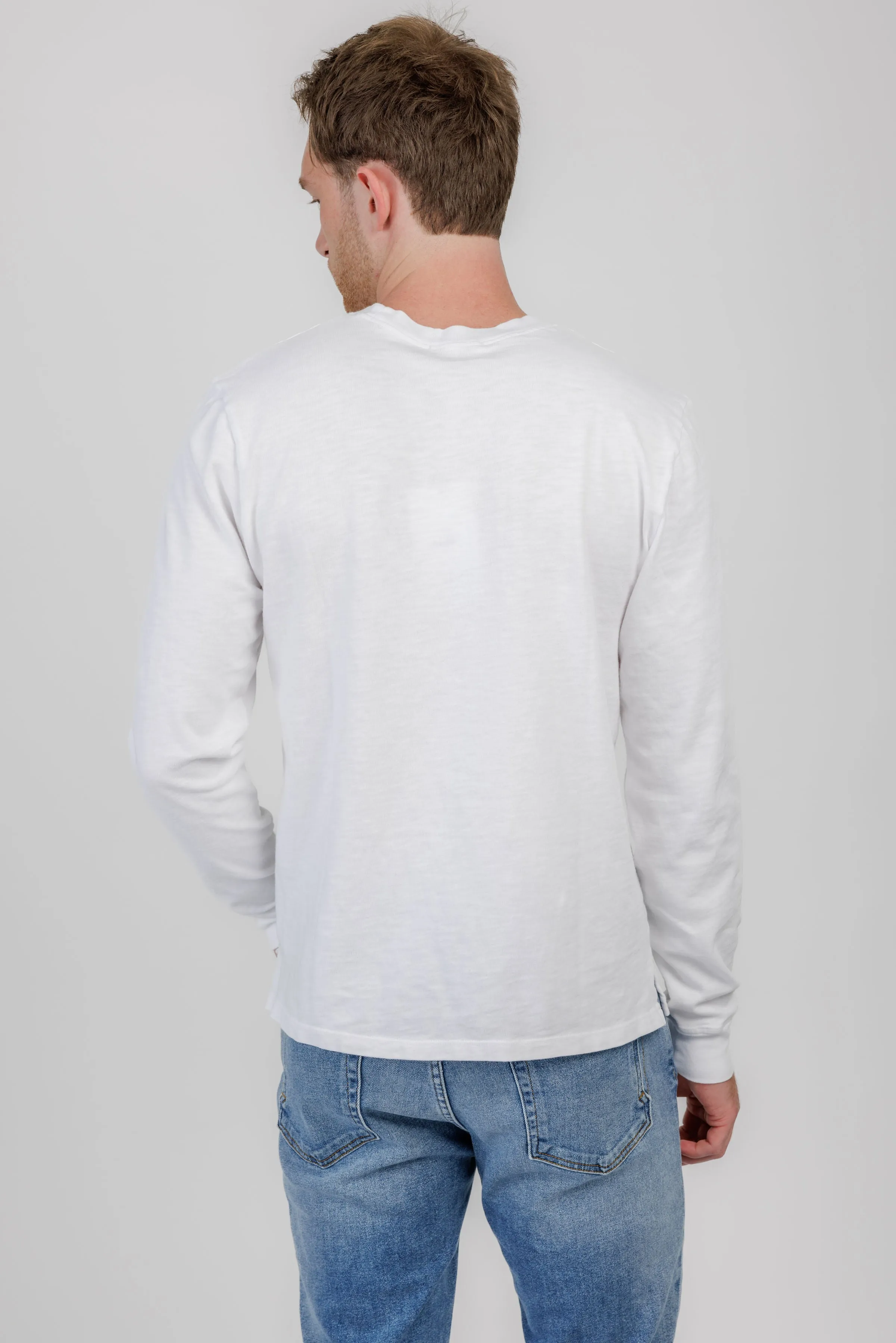 Presley Long Sleeve Shirt in White