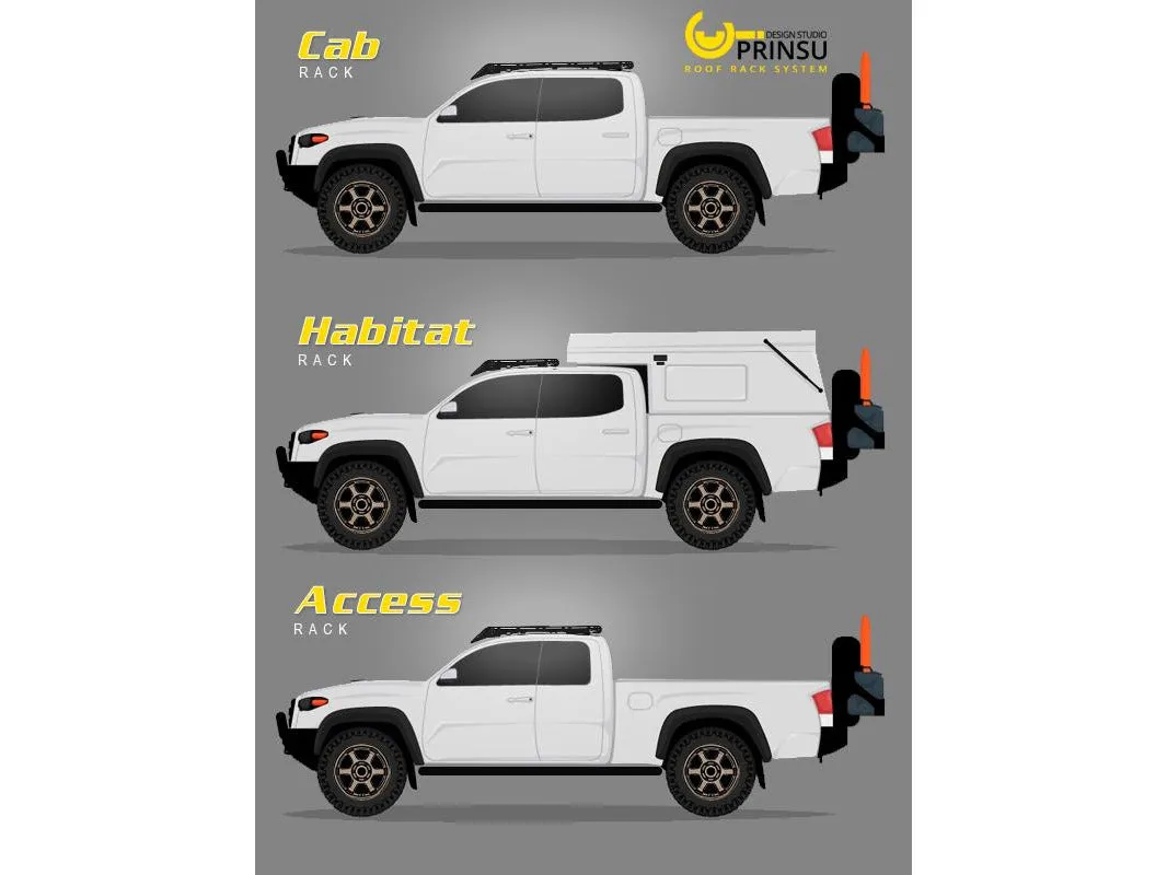 Prinsu Cab Rack For Tacoma (2005-2023)