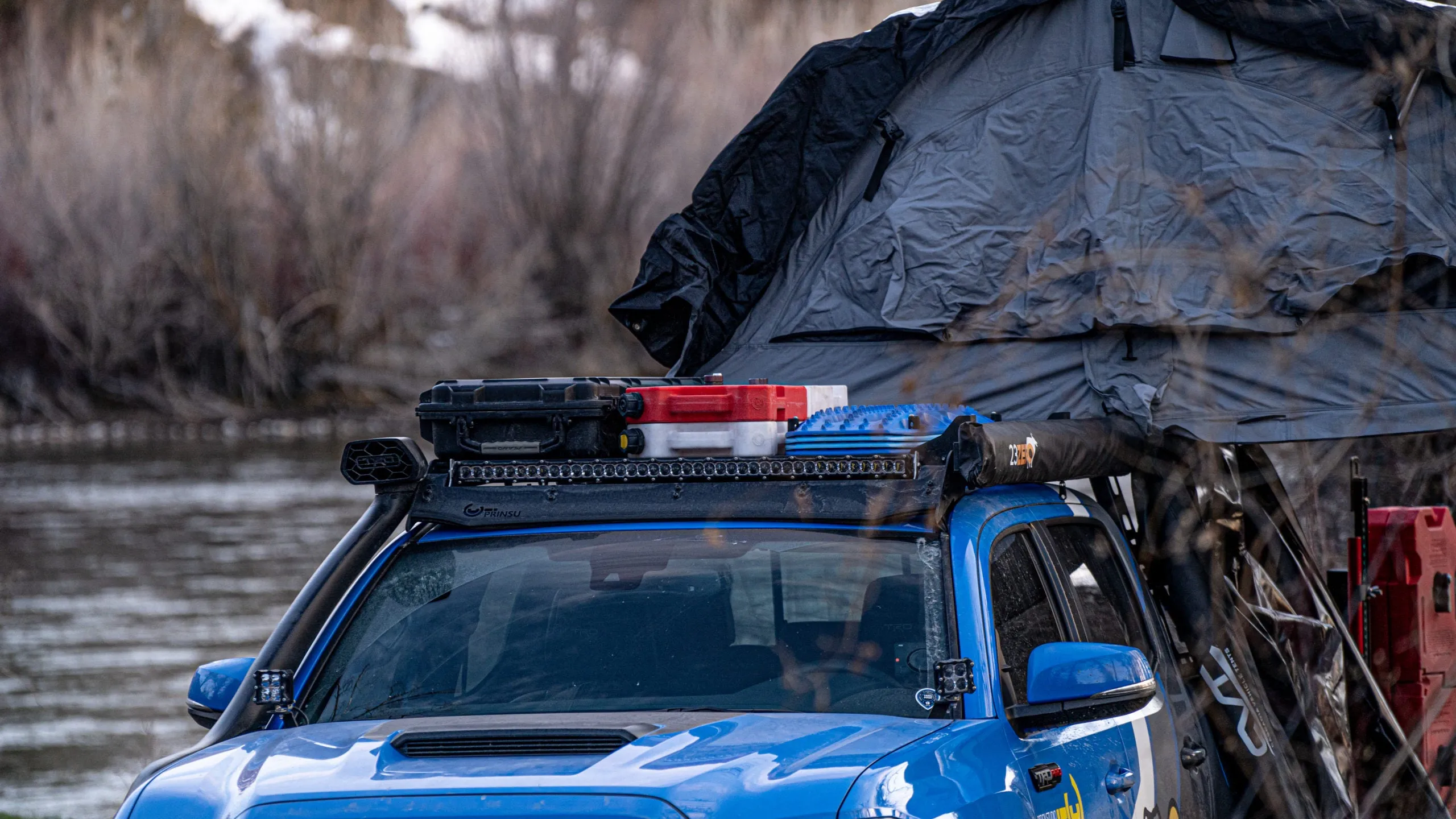 Prinsu Roof Rack | 2005  Toyota Tacoma w/ Special Edition TRD Pro Snorkel