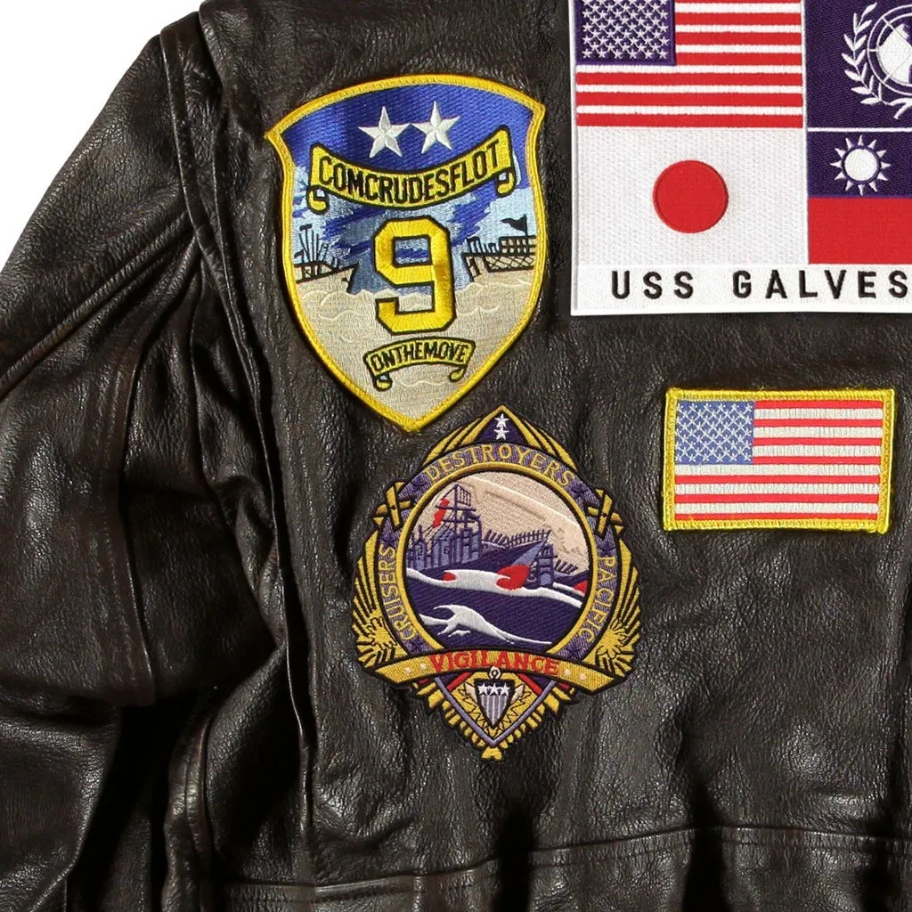 "MOVIE HEROES"© TOP GUN NAVY G-1 FLIGHT JACKET