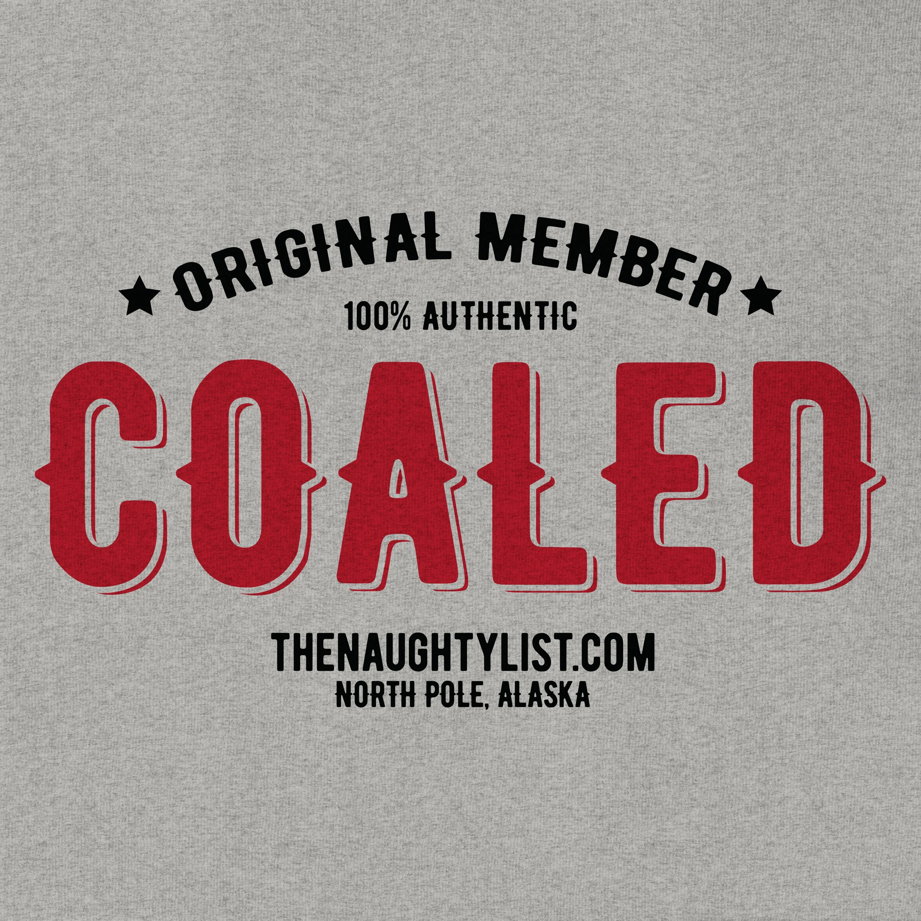 "Original Member" Coaled Men's Short Sleeve T-Shirt