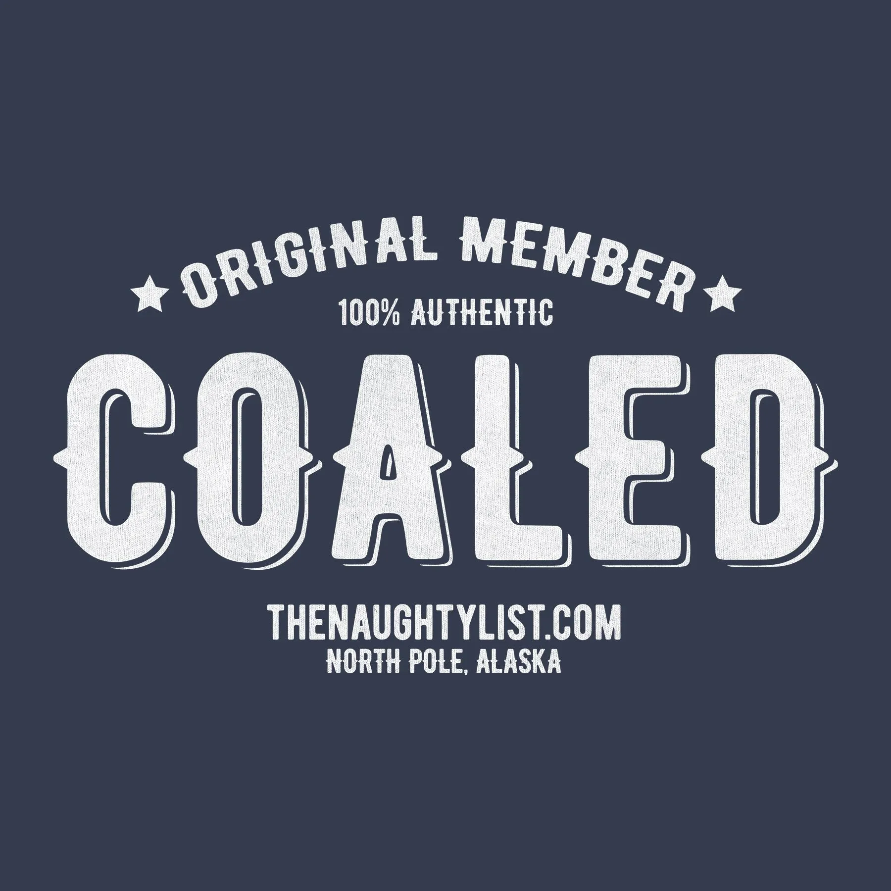 "Original Member" Coaled Men's Short Sleeve T-Shirt