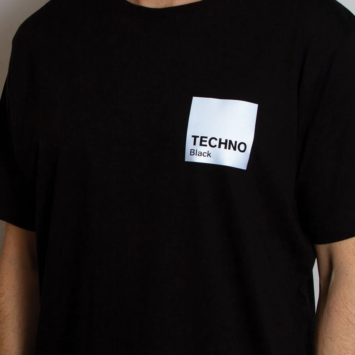 Reflective Box Techno Black - Tshirt - Black