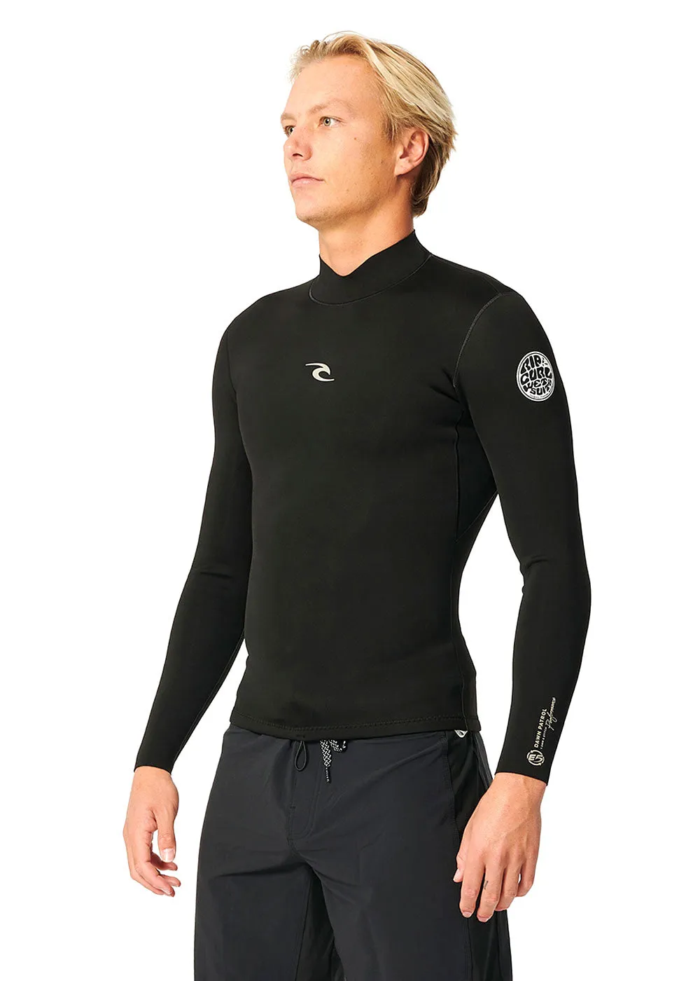 Rip Curl Mens Dawn Patrol 1.5mm FL Long Sleeve Wetsuit Jacket