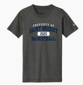 Saint Bridget Basketball Nike Youth Swoosh Sleeve rLegend Tee