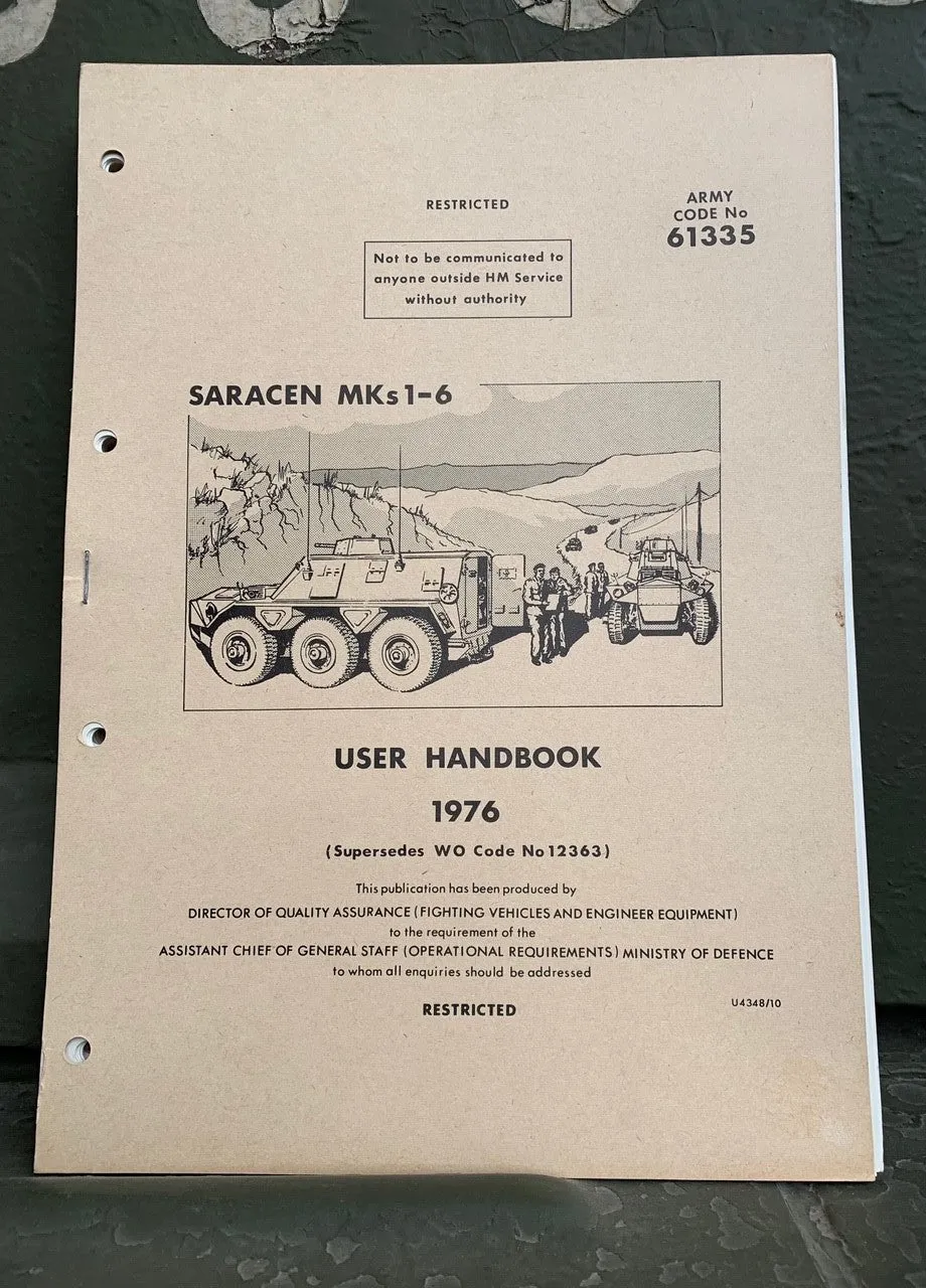 Saracen Mks 1-6 User Handbook