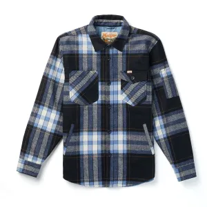 Seager Roosevelt Workshirt Indigo Plaid