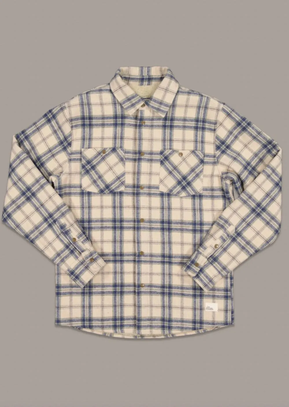 Seaport Sherling Shirt Sand Check