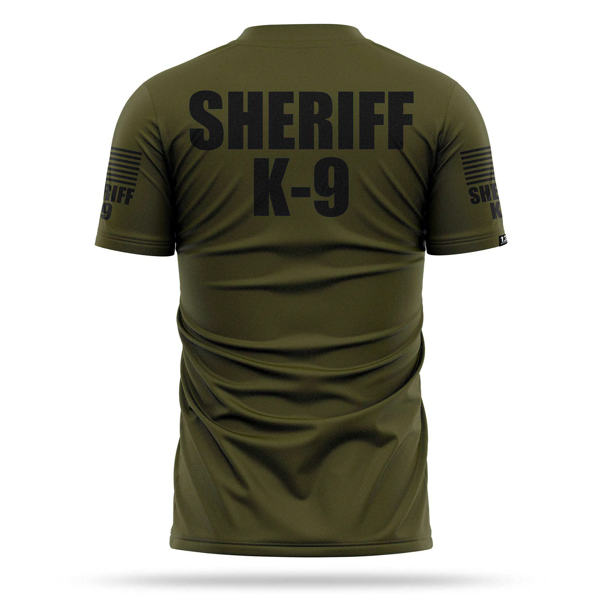 [SHERIFF K9] Men's Performance Shirt [GRN/BLK]