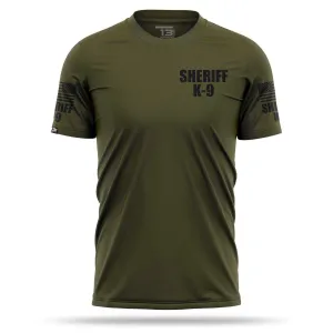 [SHERIFF K9] Men's Performance Shirt [GRN/BLK]