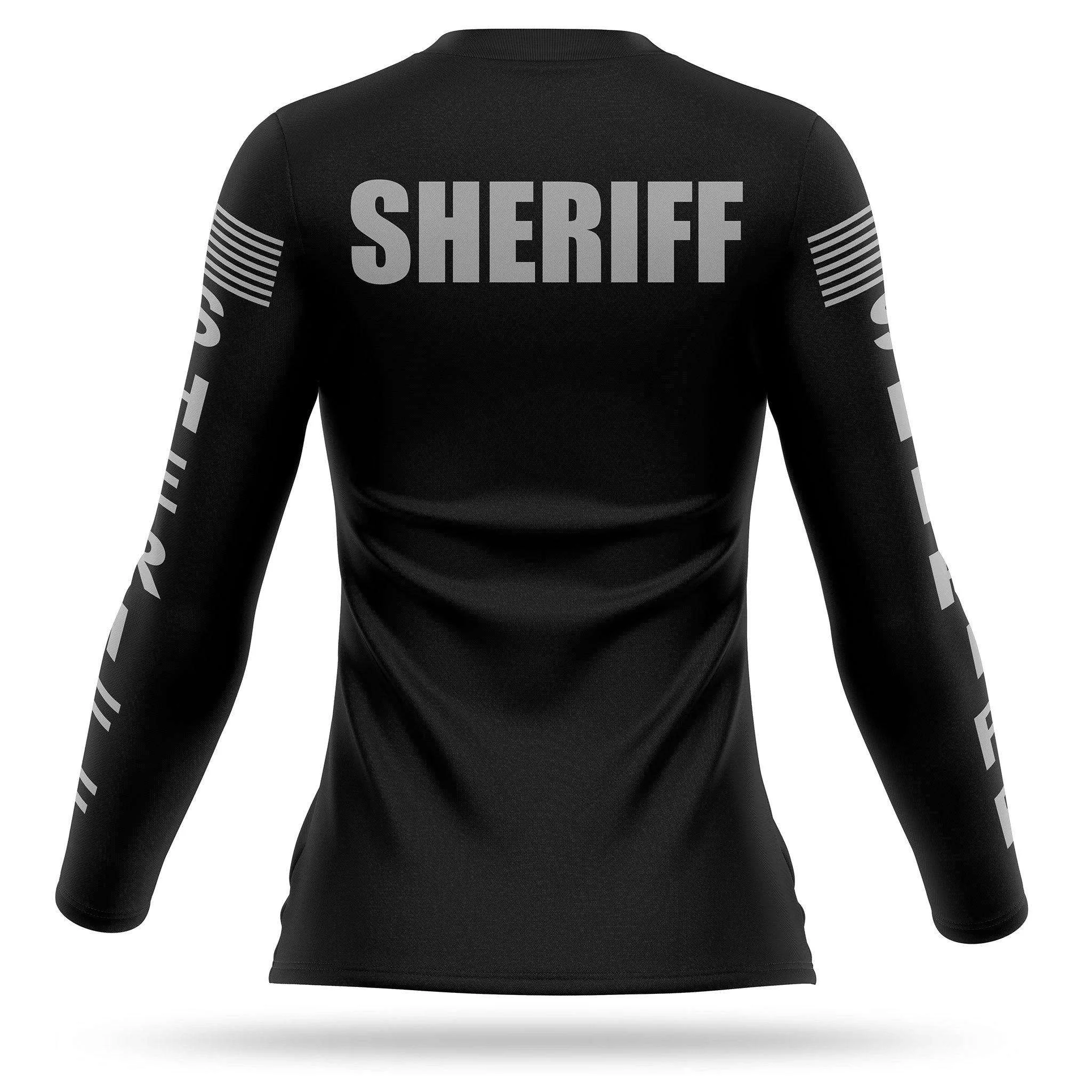 [SHERIFF] Women's Performance Long Sleeve [BLK/GRY]