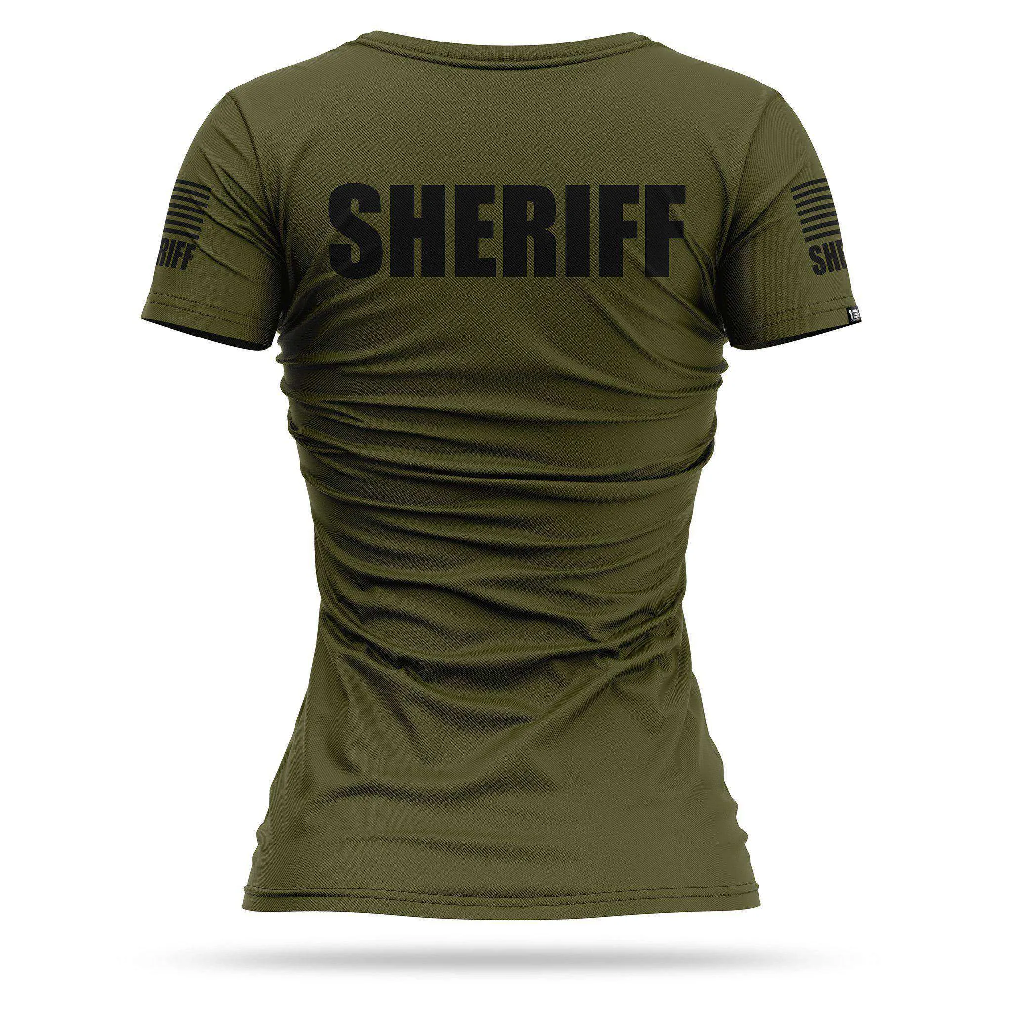 [SHERIFF] Women's Performance Shirt [GRN/BLK]