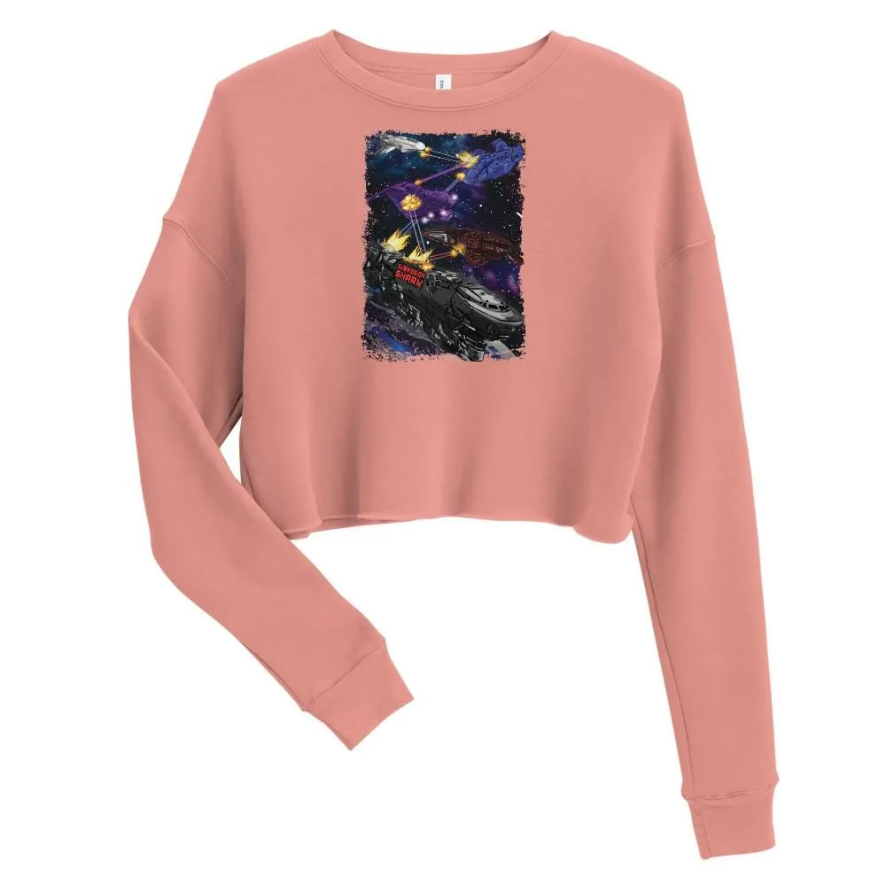 Spar Wars: Spaceships ~ Crop Sweatshirt